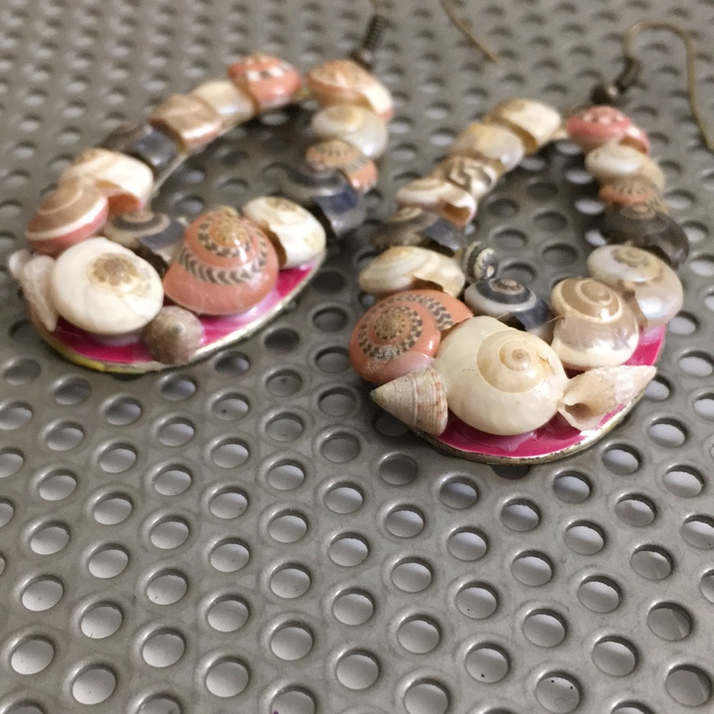 Multiple Shells Earrings - image 5